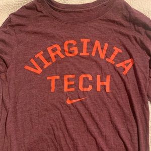 cute soft va tech long sleeve shirt